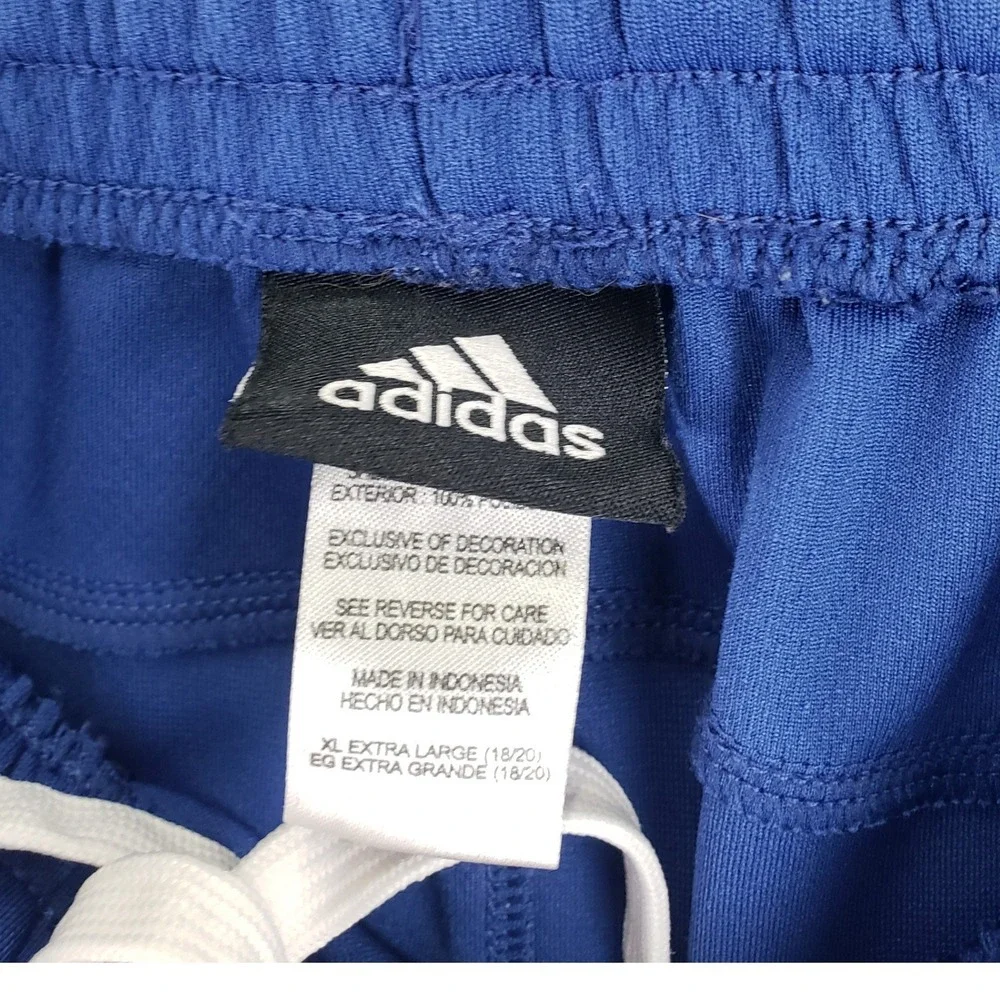 Chicago Cubs Adidas Shorts Mens XL Blue MLB Baseball Athletic Drawstring